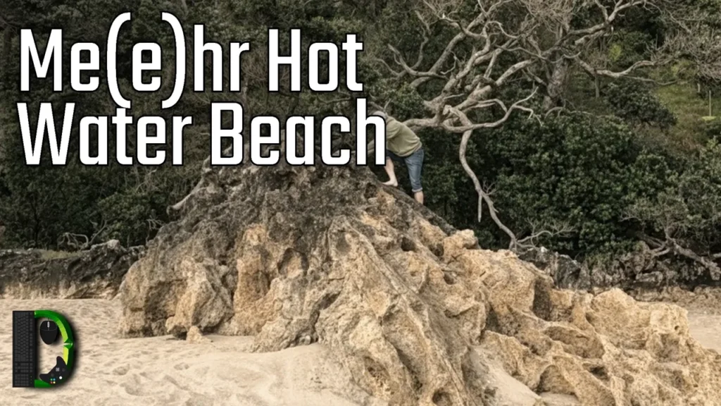 Me(e)hr Hot Water Beach - Neuseeland Reisetag 3.2 - Adventskalender 2024 Türchen 12