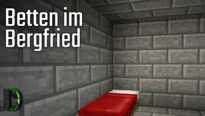 Betten im Bergfried - Adventskalender 2012 Türchen #8 - Minecraft