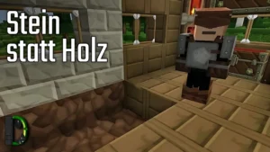 Stein statt Holz - Minecraft Let's Play Together #6 - Staffel 3 [Dodas Sicht]