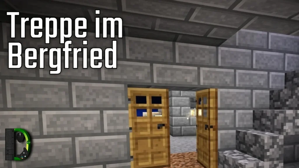 Treppe im Bergfried - Adventskalender 2012 Türchen #6 - Minecraft