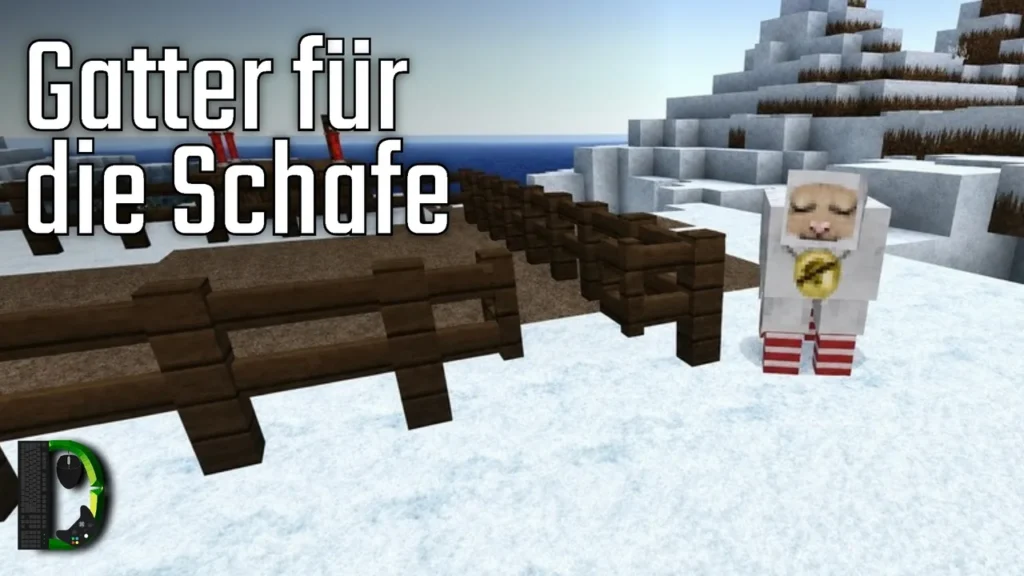 Gatter für die Schafe - Adventskalender 2012 Türchen #16 - Minecraft