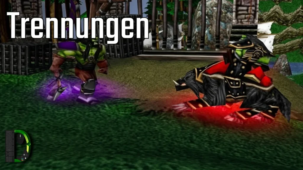 Warcraft 3 - S1E2 Trennungen - Warcraft 3 Gameplay German