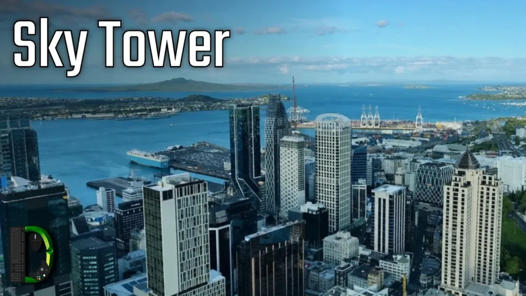 Sky Tower Auckland - Neuseeland Reisetag 1.4 - Adventskalender 2024 Türchen 7