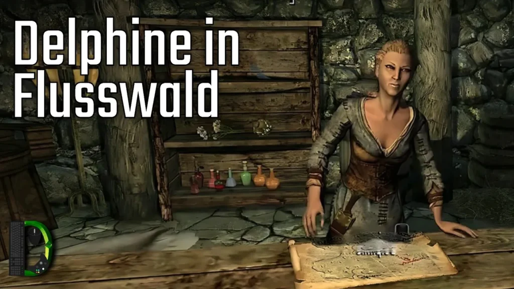 Delphine in Flusswald - Skyrim #27 - The Elder Scrolls V
