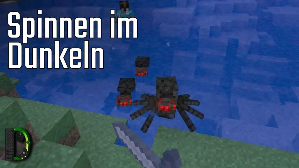 Spinnen im Dunkeln - Let's Test Minecraft #4 - Staffel 1