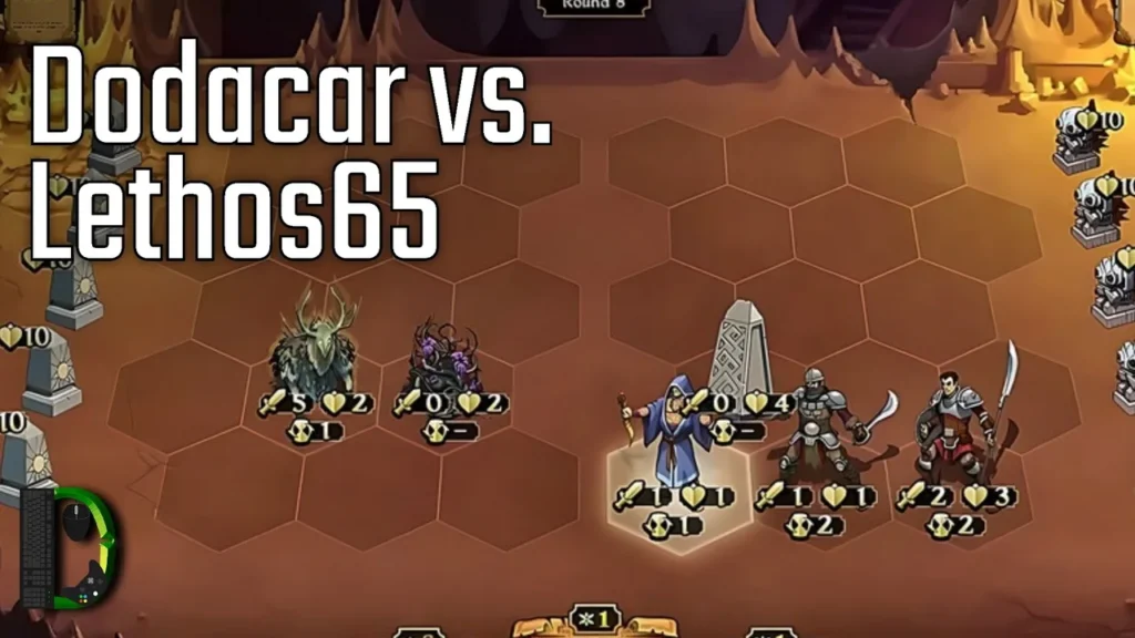 Dodacar vs. Lethos65 1/2 - Scrolls Let's Play #3 [Deutsch, HD, Blind]