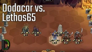 Dodacar vs. Lethos65 1/2 - Scrolls Let's Play #3 [Deutsch, HD, Blind]