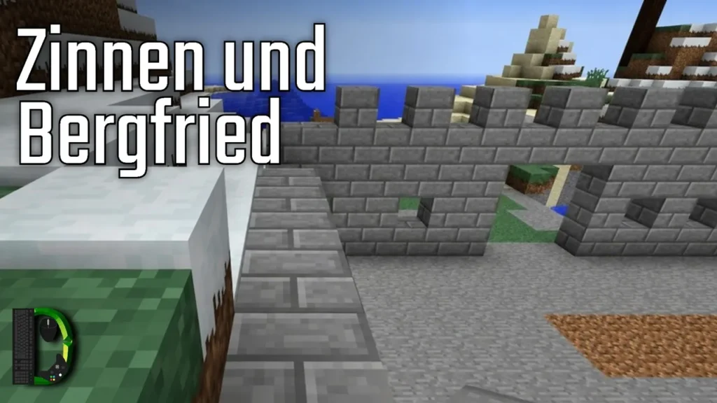 Zinnen und Bergfried - Adventskalender 2012 Türchen #5 - Minecraft