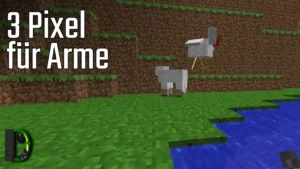 3 Pixel für Arme - Minecraft Let's Play Alpha #11