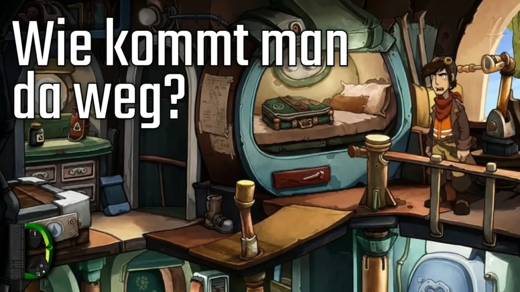 Wie kommt man da weg? - Let's Play LIVE #01 - Deponia