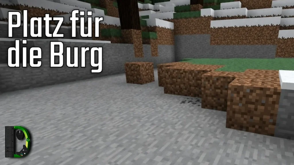 Platz für die Burg - Adventskalender 2012 Türchen #3 - Minecraft