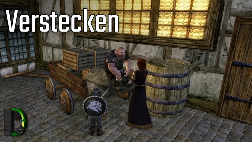 Zwischen Hecke und Rathaus in Bree | [001] Verstecken in Der Herr der Ringe Online