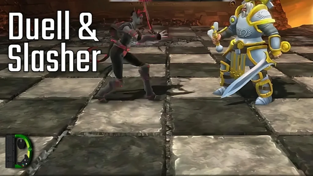 Duell & Slasher - Battle vs. Chess Let's Show - GamesCom 2014