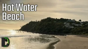 Hot Water Beach - Neuseeland Reisetag 3.1 - Adventskalender 2024 Türchen 11