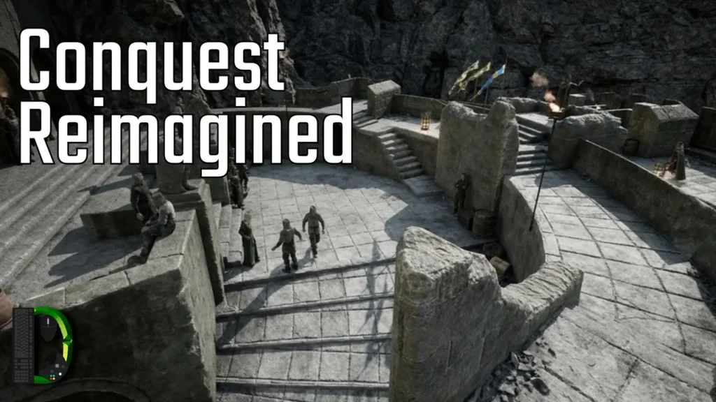 Rundgang durch Helms Klamm - Conquest Reimagined - Angespielt