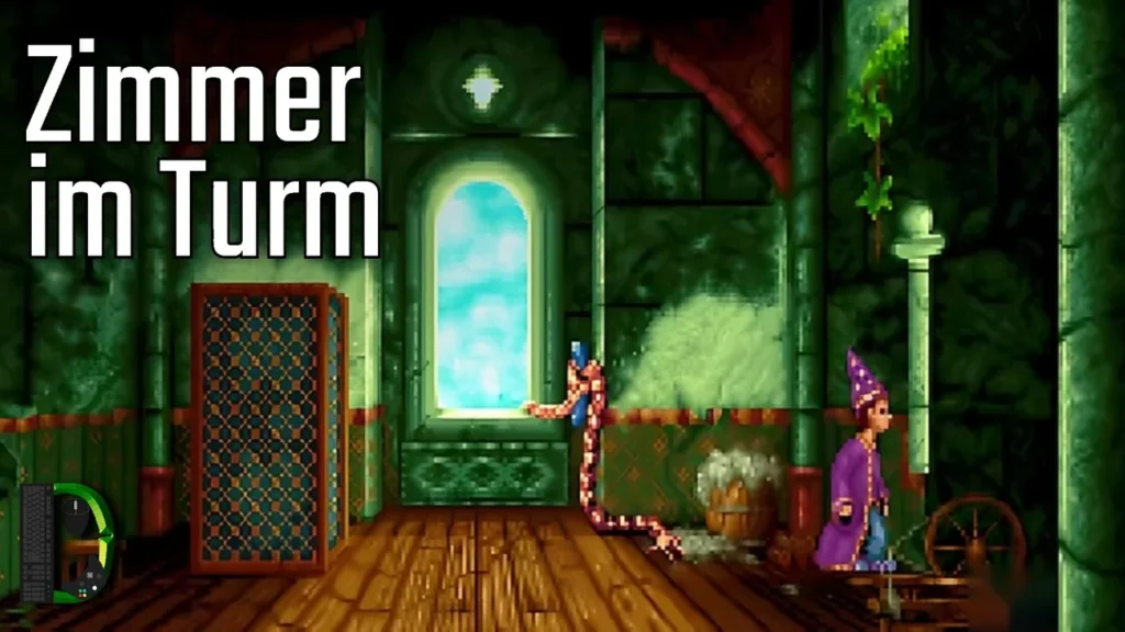 Zimmer im Turm - Retro Let's Play #10 - Simon the Sorcerer