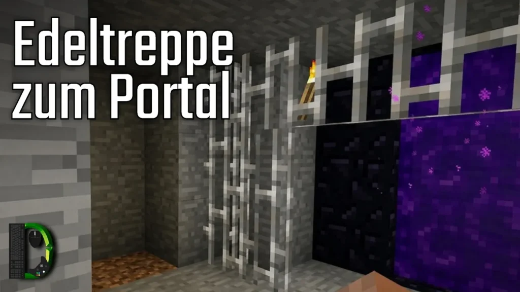 Edeltreppe zum Portal - Adventskalender 2012 Türchen #21 - Minecraft