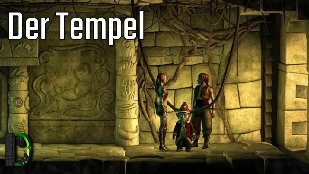 Der Tempel - Let's Play #18 - The Book of Unwritten Tales