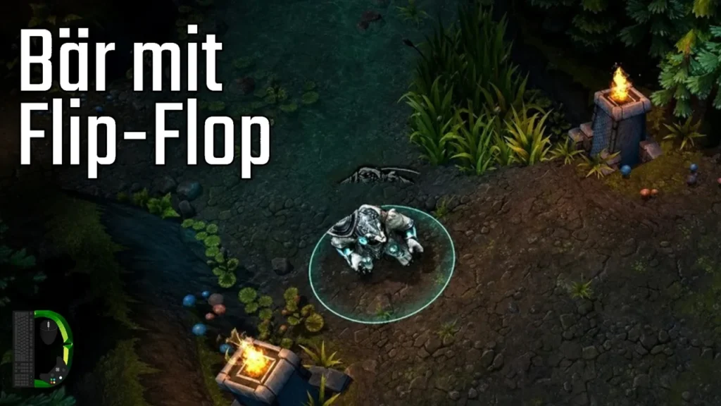 Bär mit Flip-Flop - LoL League of Legends Let's Play Noobtorial 2/3 [German, HD]